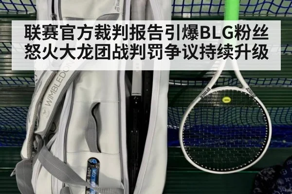 联赛官方裁判报告引爆BLG粉丝怒火大龙团战判罚争议持续升级